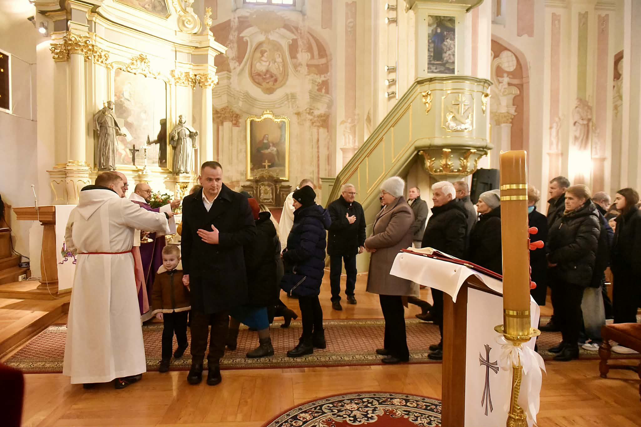  Poświęcenie witraży - fotorelacja 