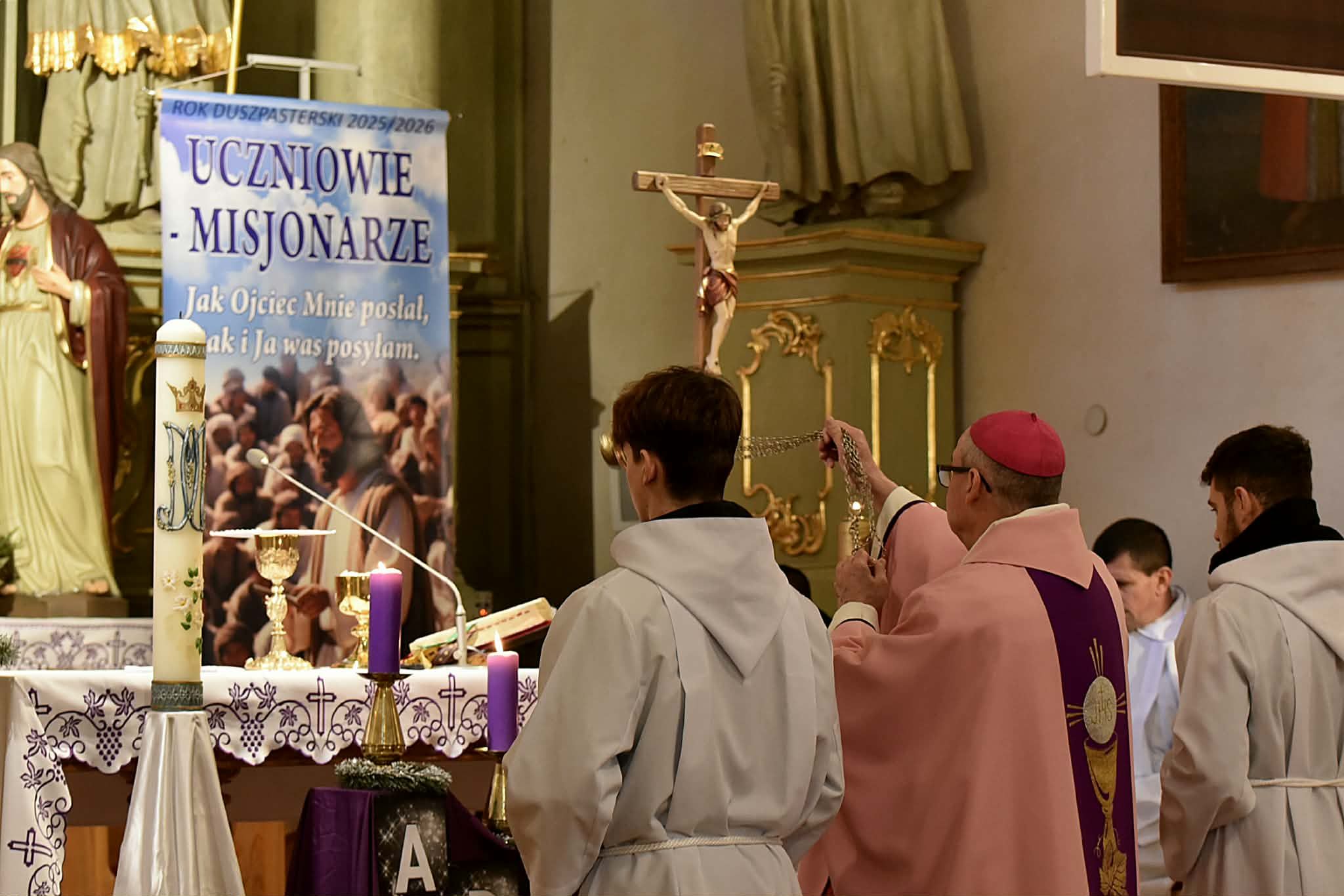  Poświęcenie witraży - fotorelacja 