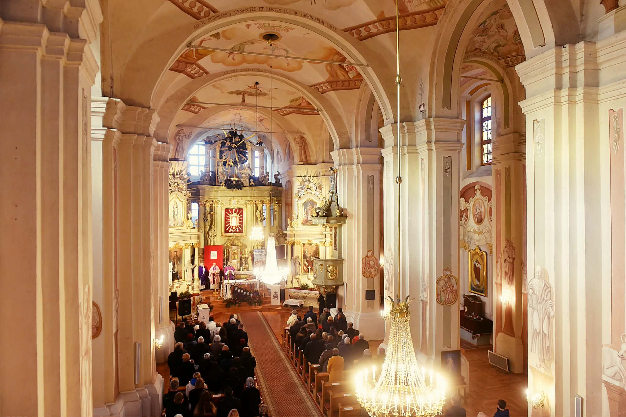  Poświęcenie witraży - fotorelacja 