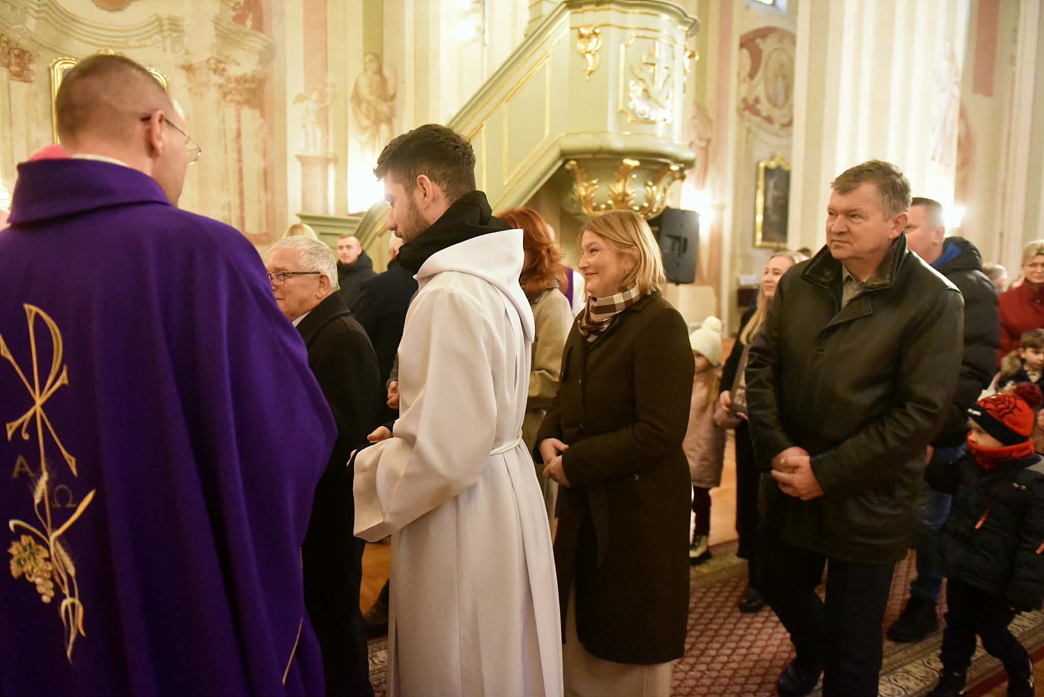  Poświęcenie witraży - fotorelacja 