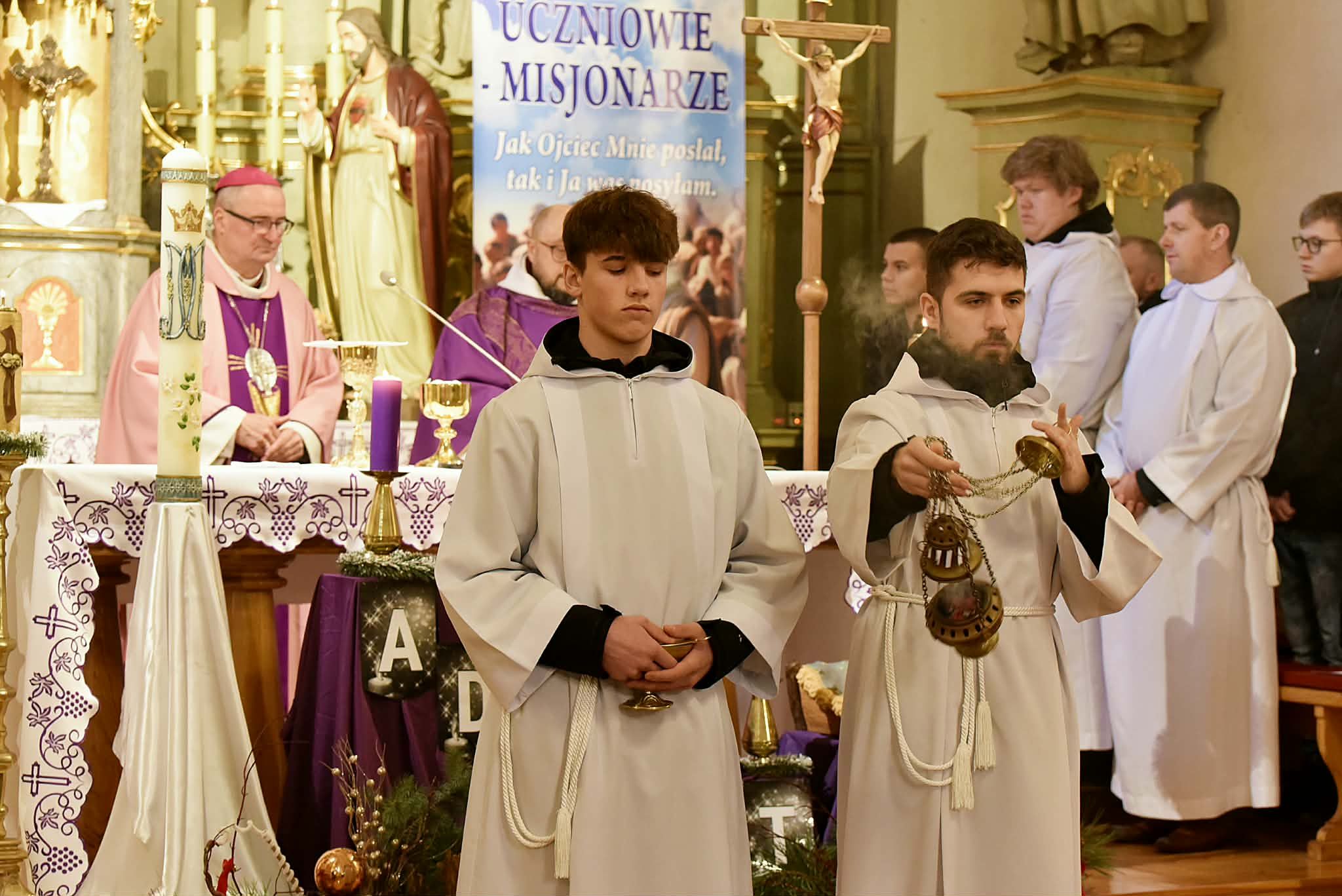  Poświęcenie witraży - fotorelacja 