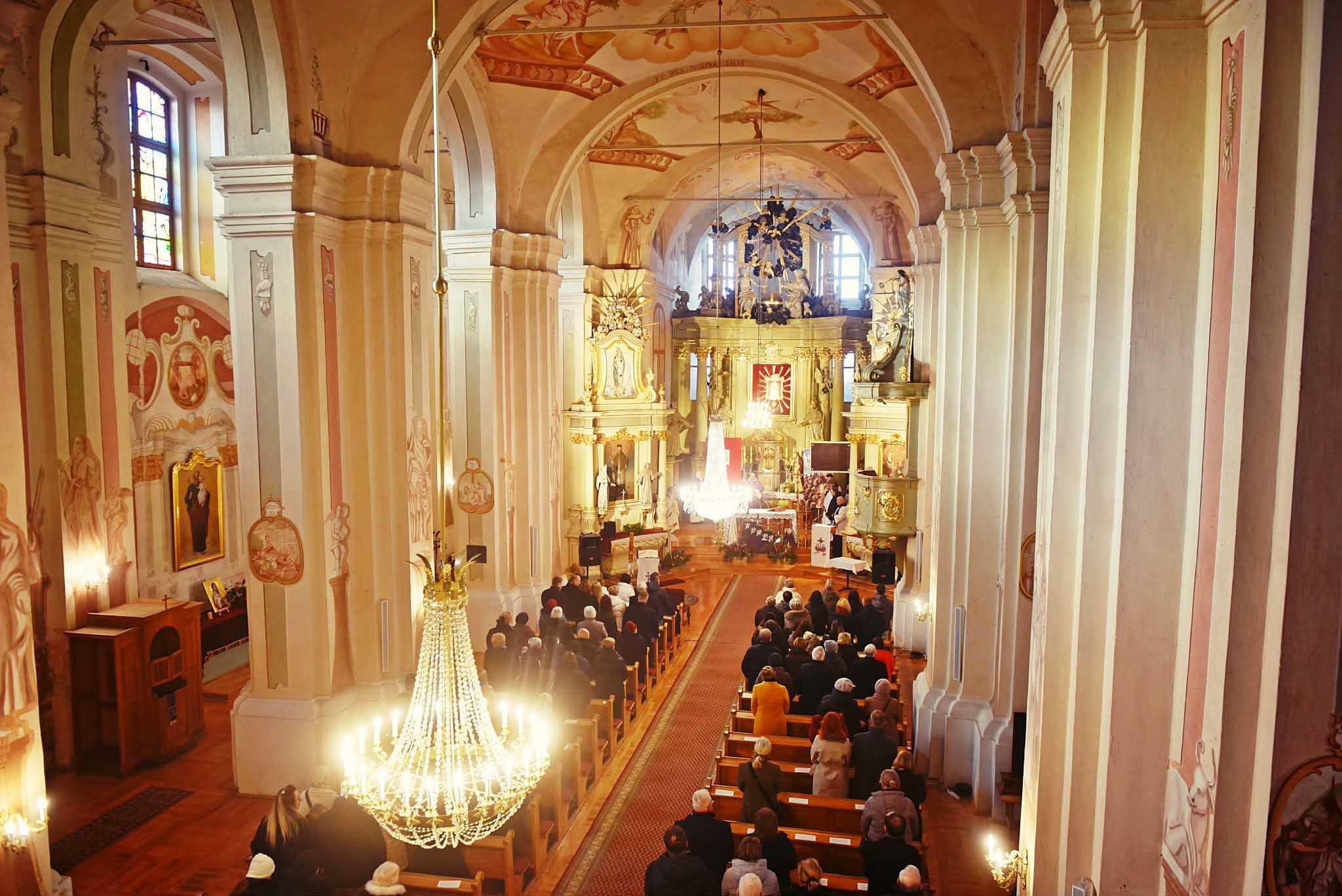  Poświęcenie witraży - fotorelacja 