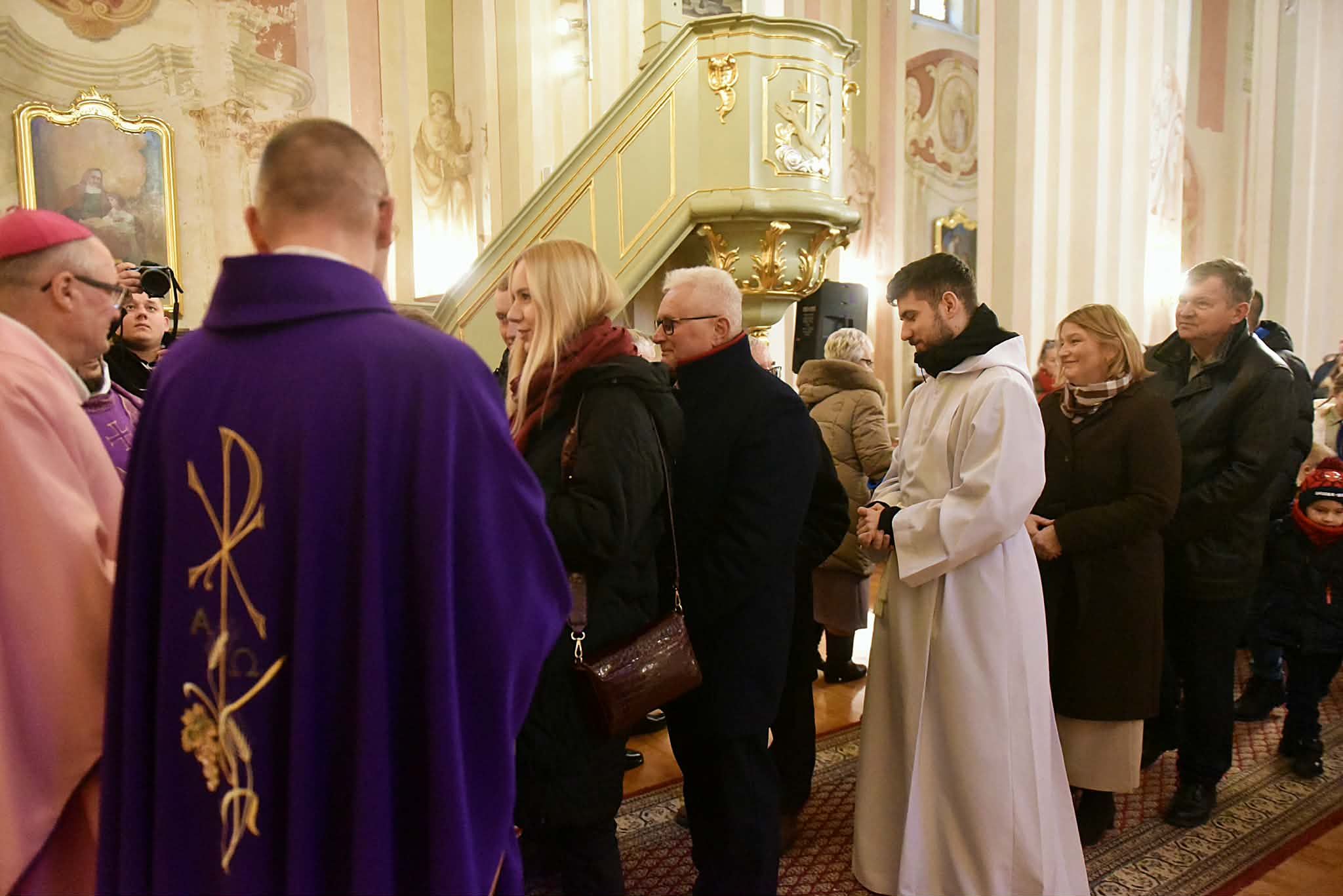  Poświęcenie witraży - fotorelacja 