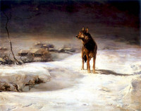  ALFRED WIERUSZ-KOWALSKI, "Wilk", rok 1895 