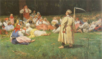  WINCENTY WODZINOWSKI, "Odpoczynek żniwiarzy", rok 1893 