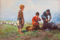  Adam Setkowicz, "Pieczenie ziemniaków" 