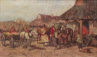 Adam Setkowicz, "Przed kuźnią" 