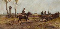  Adam Setkowicz, "W drodze na targ" 