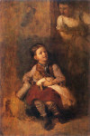 Aleksander Kotsis, "Dziewczynka z lalką", rok 1873