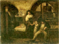 Aleksander Kotsis, "W szynku", rok 1870