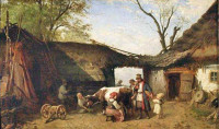 Aleksander Kotsis, "Zagroda wiejska"
