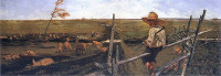 Jacek Malczewski, "Wspomnienie młodości", rok 1890