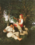 Kazimierz Pochwalski, "Sielanka", rok 1879