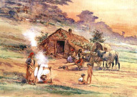 Tadeusz Rybkowski, "Chatka za wsią"