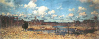 Julian Fałat, "Łoś", rok 1899 