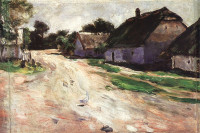  Aleksander Gierymski, "Droga w Bronowicach", rok 1894 