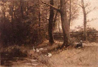  Roman Kochanowski, "Gąski (przy drodze)", rok 1915 