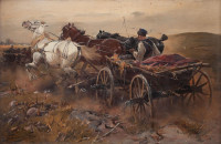  Jan Konarski, "Wozy na drodze" 