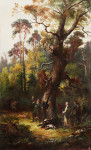  Franciszek Kostrzewski, "Polowanie" 