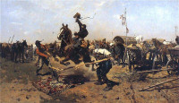 Józef Brandt, "Próba konia", rok 1913